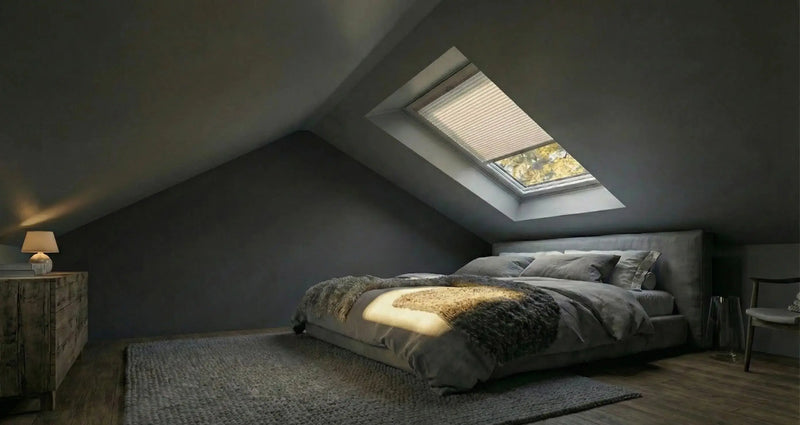 Plisségordijnen Dakramen