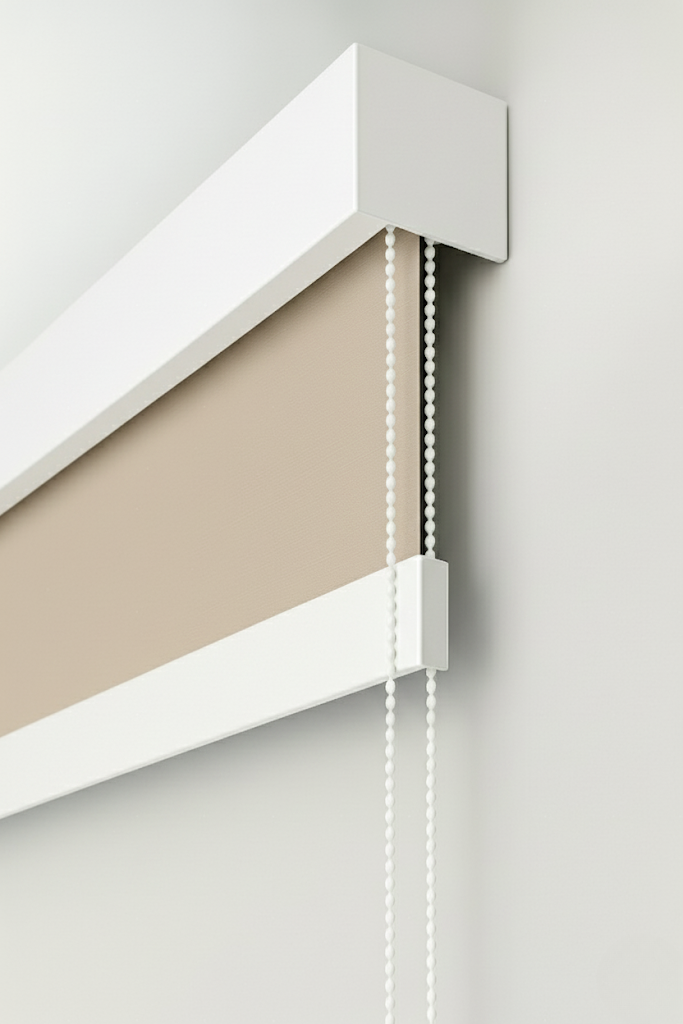 Rolgordijn Verduisterend - Licht Ivoor