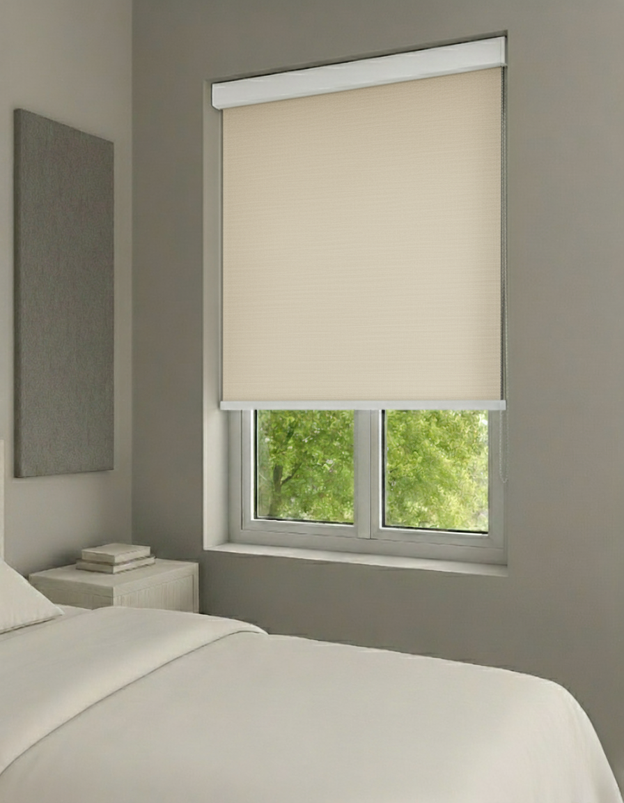 Rolgordijn Verduisterend - Crème