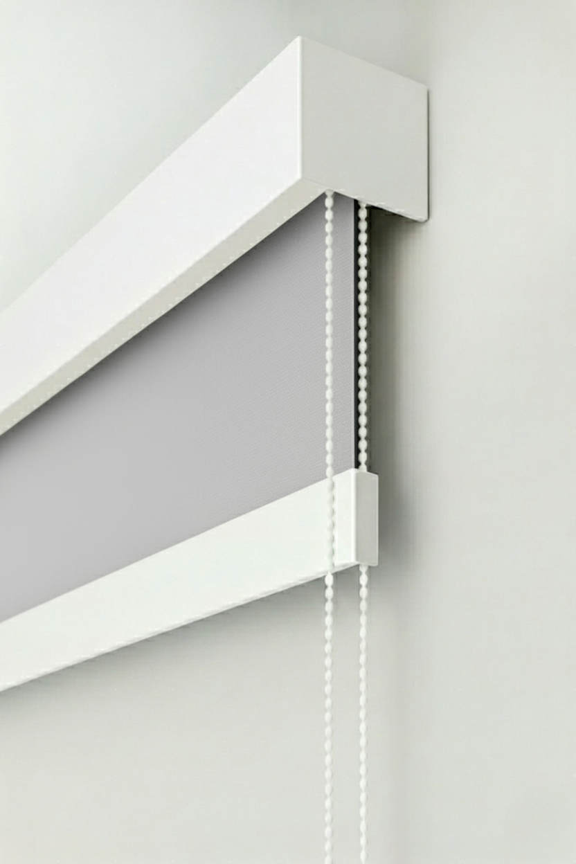 Rolgordijn Verduisterend - Lichtgrijs