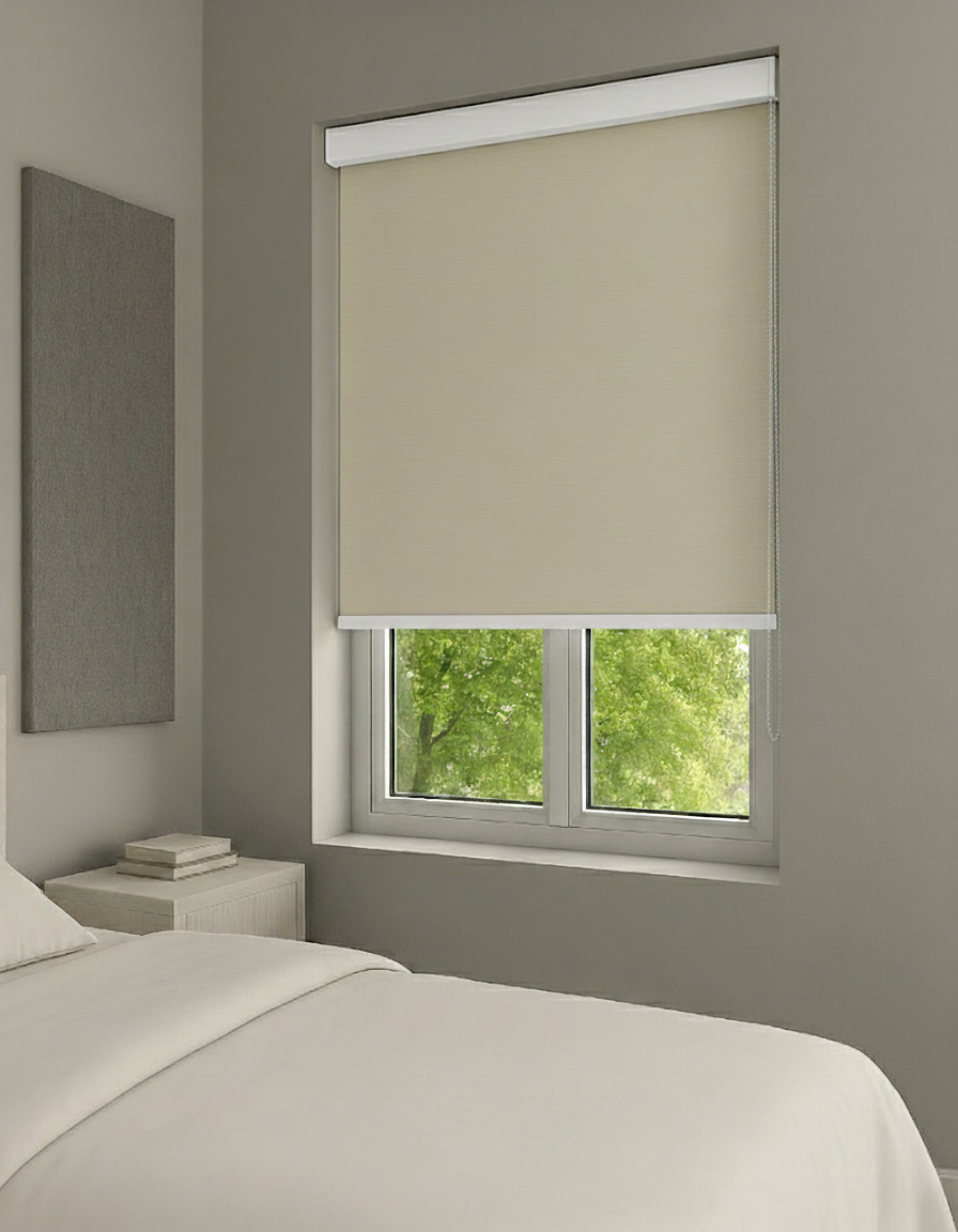 Rolgordijn Verduisterend - Beige