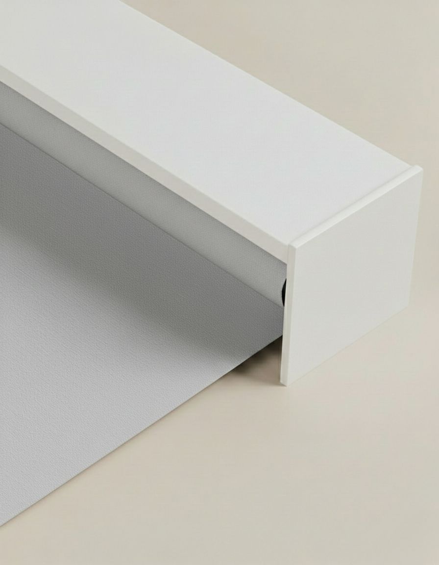 Rolgordijn Verduisterend - Lichtgrijs