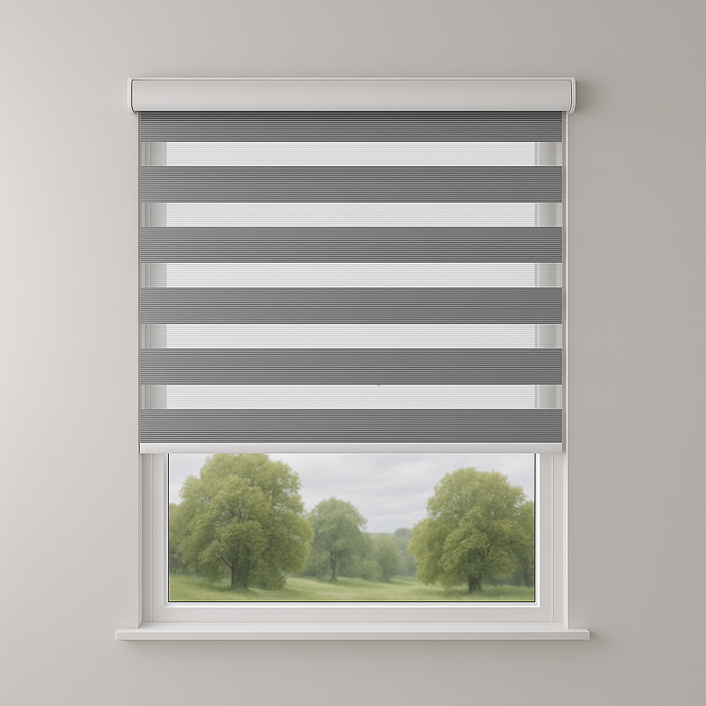 Elektrische Duo Rolgordijn Verduisterend