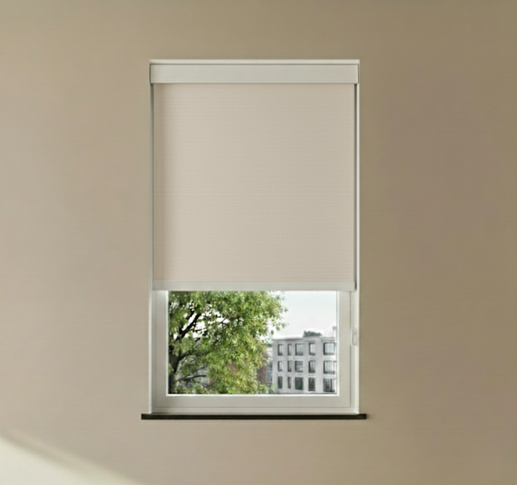 Rolgordijn Verduisterend - Crème