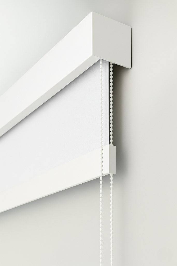 Rolgordijn Verduisterend - Wit