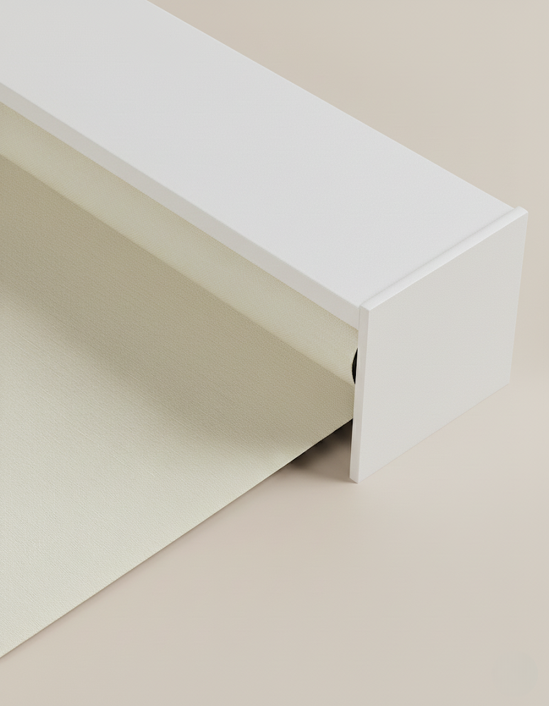 Rolgordijn Verduisterend Cassette - Beige