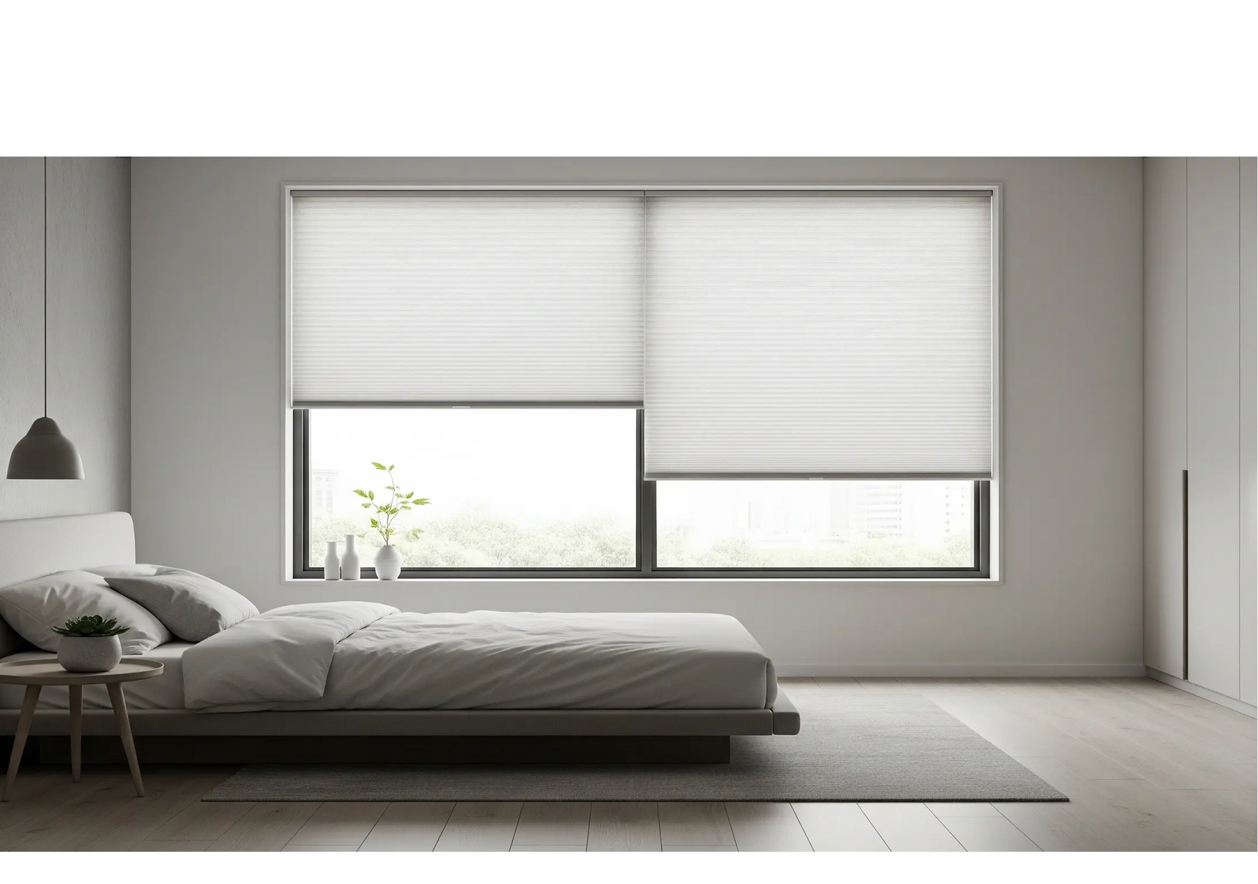 Plisségordijnen Standaard Raam