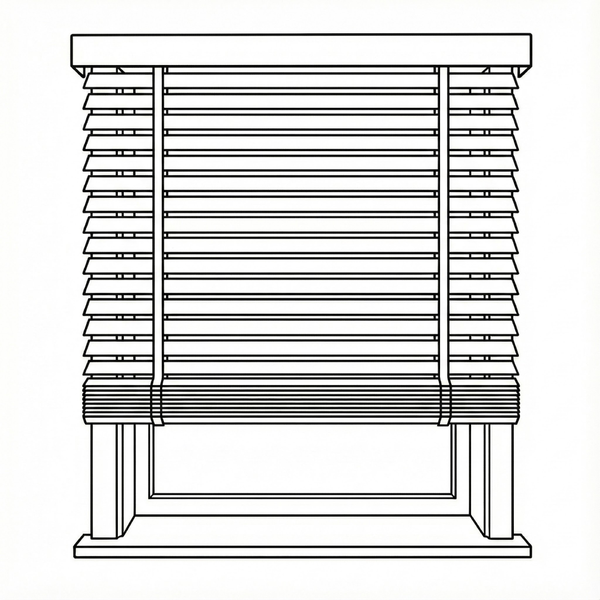 Aluminium Jaloezie 50mm