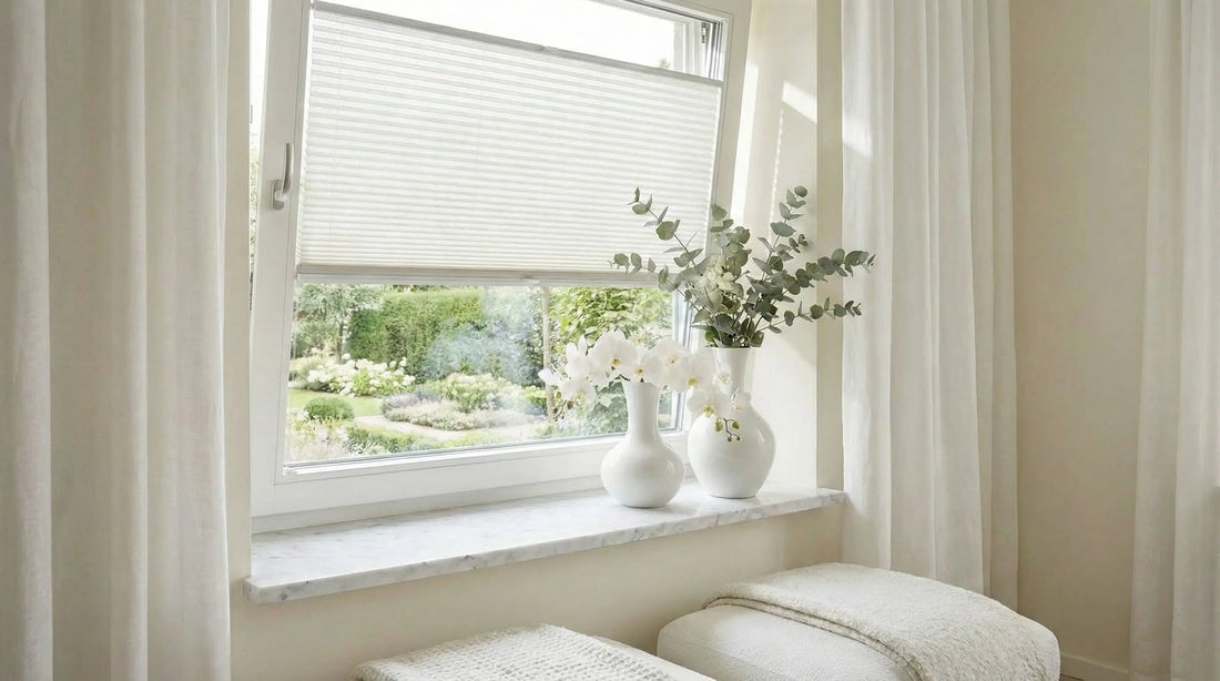 Plisségordijn Ingespannen Voltshades