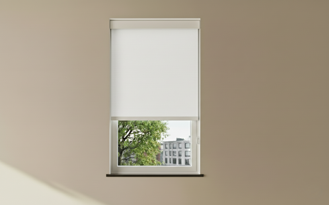 Rolgordijn Verduisterend - Wit