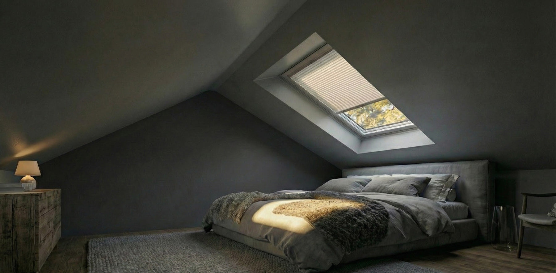 Plisségordijnen Dakraam