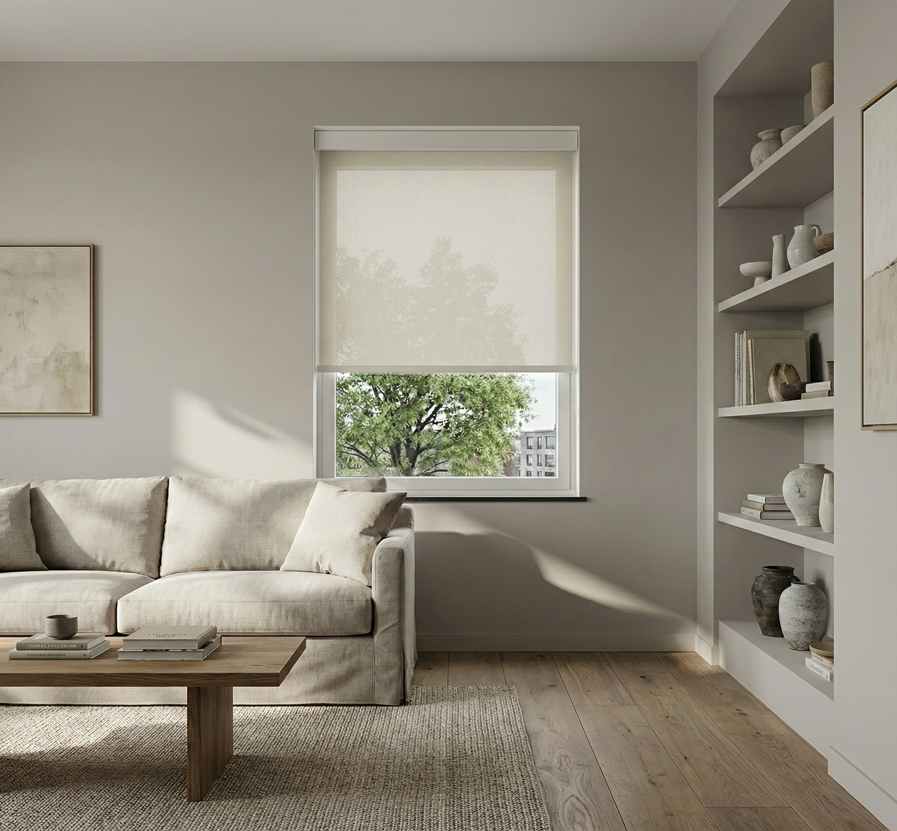 Rolgordijnen Koordvrij